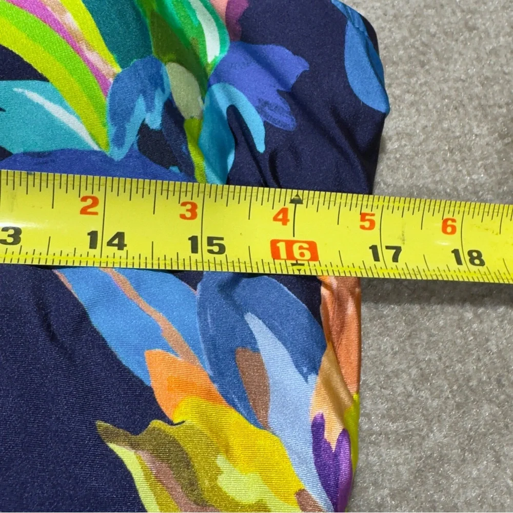 New La Blanca Floral Tankini Swimsuit 16W Slimming Tummy Control Tropical Pool
